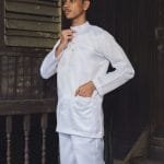 Arjuna Cekak Musang in White