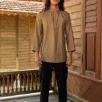 Qurtha Awang Long in Brown