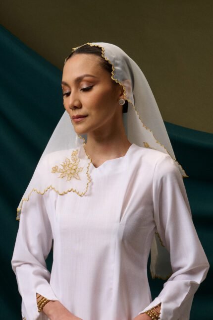 Veil Keringkam Gunong Puteh (Preorder 3-4 weeks. Please whatsapp us to purchase)