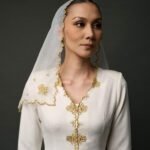 Veil Keringkam Mayang Di Ulik Puteh (Preorder 3-4 weeks. Please whatsapp us to purchase)