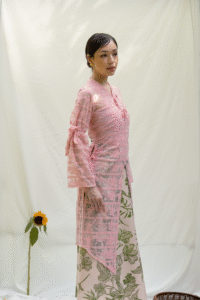 Kebaya Top In Lembayung - Image 2