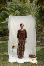 Kebaya Top In Luruh - Image 3