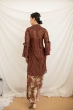 Kebaya Top In Lembayung (Brown) - Image 5