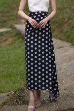 Polka Sarong In Arang