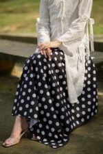 Polka Sarong In Arang - Image 4