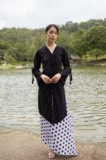 Polka Sarong In Kapas - Image 4