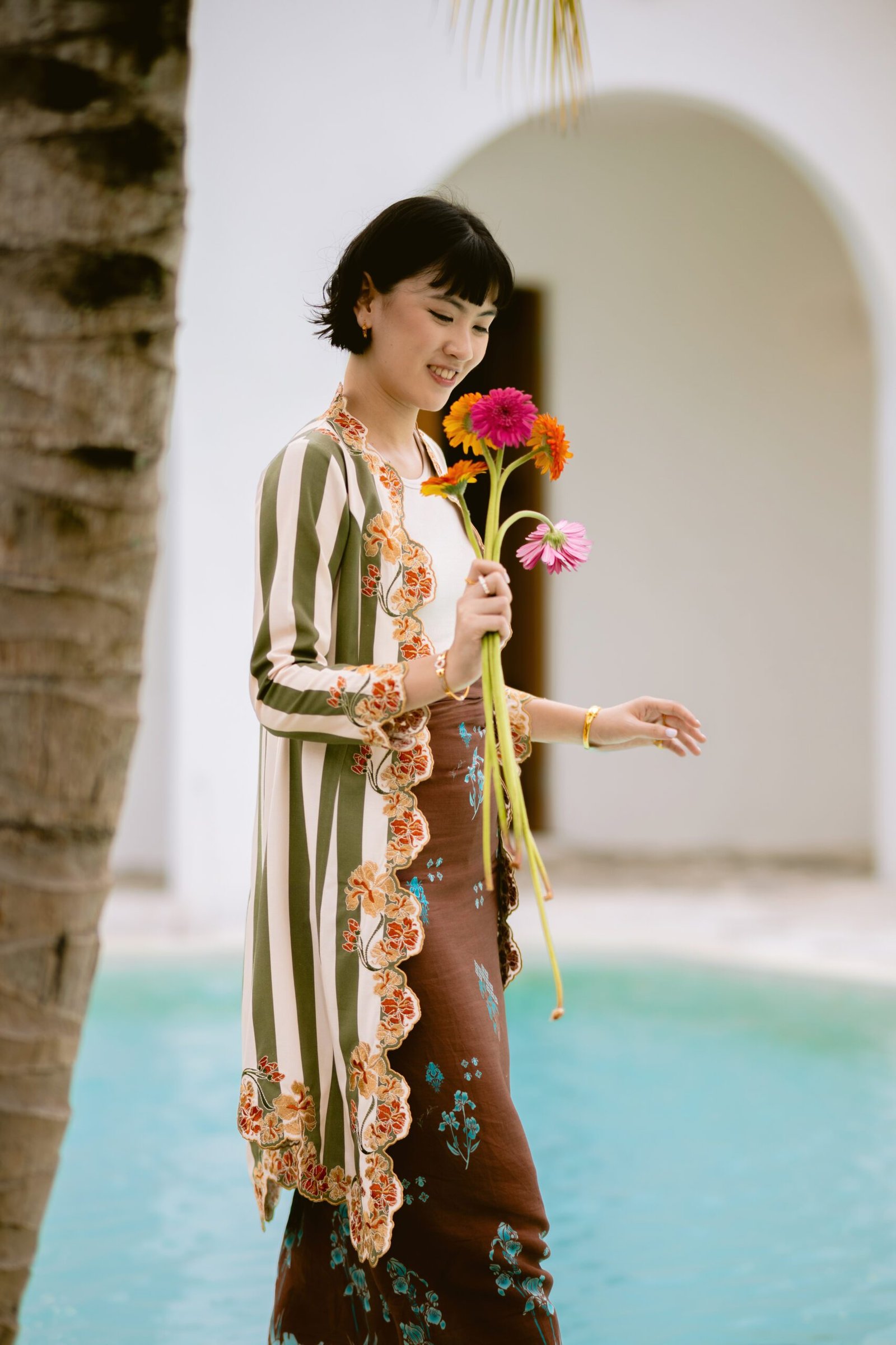 882A3360 Kebaya Mayang Sari (1 Set) (Preorder 3-4 weeks) - Image 1